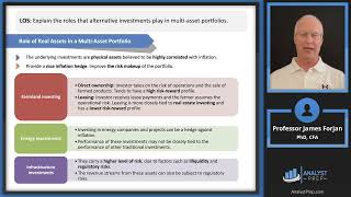 Asset Allocation to Alternative Investments – Part I 2024 Level III CFA® – Reading 19 [upl. by Dnomayd]