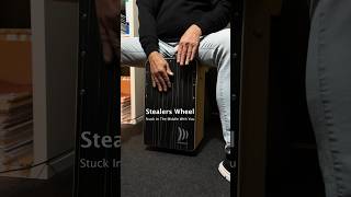 FolkRock Cajón Beats 🌟Stuck In The Middle With You by Stealers Wheel shorts cajon drums [upl. by Bryan]