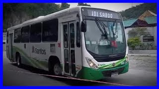 Movimentação De Ônibus Urbanos Na Rodoviária De Santos  071024 [upl. by Elledoj]