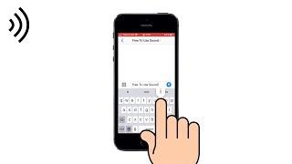 iPhone Keyboard Typing Sound Click [upl. by Wesa172]