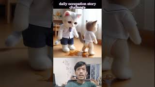 how does the teacher deal with crying kindergarten kitter cat catshorts shorts catstory ai [upl. by Nesbitt]