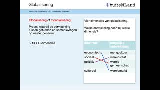 Hoofdstuk 11 Aardrijkskunde HAVO5 Globalisering Methode Buitenland [upl. by Reppep791]