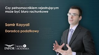 Czy pełnomocnikiem rejestrującym może być biuro rachunkowe [upl. by Jodi]