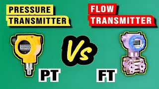 Pressure Transmitter Flow Transmitter Comparison  Instrumentation  DP type Transmitter [upl. by Rivkah]