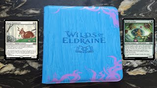 🧚‍♀️🧝‍♀️Wilds of Eldraine🧚‍♂️🧝‍♂️premium Ultra Pro binder opening Magic the Gathering [upl. by Ernie]