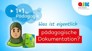 Was ist eigentlich pädagogische Dokumentation [upl. by Suedama]