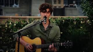 Full Video of Shawn mendes performing WONDER acoustic at Earthshot prize awards 2021 [upl. by Ainoet533]