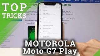 Motorola Moto G7 Top Tricks  Best Tips [upl. by Cowen153]