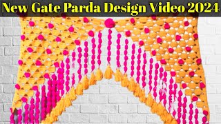 gate ke design 2024  gate ke design  gate ka design video  gate ka design  gate ka parda [upl. by Yreffoeg350]