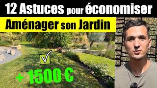 Aménager son Jardin avec un Petit Budget  vous allez Économiser Beaucoup [upl. by Aicirtac]