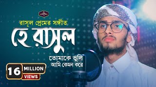 হে রাসূল তোমাকে ভুলি আমি কেমন করে  Hajaro Betha Bedona  Monirul Islam Labib  Nasheed Band [upl. by Fachan582]