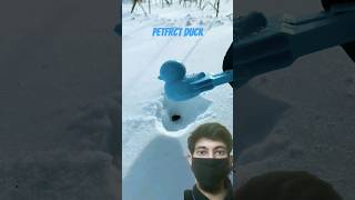 Perfect snowduck snowball shorts ytshorts viralvideo snow [upl. by Zeena]