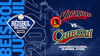 VERAGUAS VS CHIRIQUÍ  BEISBOL JUVENIL  BÉISBOL JUVENIL DE PANAMÁ 2024  FullBeis  ENVIVO [upl. by Nue]