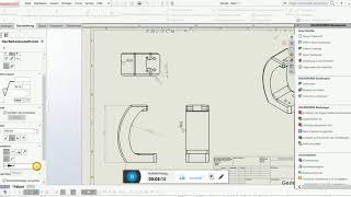 Solidworks  Zeichnung Bemaßung Toleranzen [upl. by Amabel]