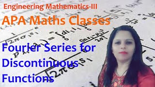 Fourier series of discontinuous functions  easy simplest explanation lect4 [upl. by Davin]