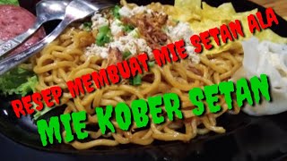 Membuat mie ala mie kober setan anti gagal [upl. by Sualkcin]