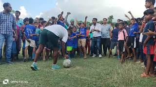 football tournament  sports  swarupnagar  football lover food [upl. by Nesyla]