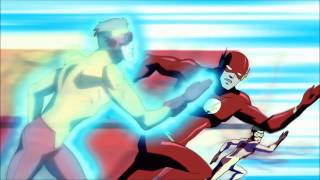 SPOILERS Young Justice Season 2 Finale Clip Kid Flash [upl. by Rehtul]