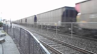 BNSF 6069 Leads A Coal Train Through Puyallup [upl. by Dorothee]