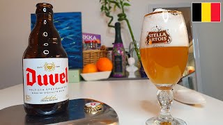 Duvel Belgian Golden Ale Beer Review Duvel Moortgat Brewery [upl. by Valencia]