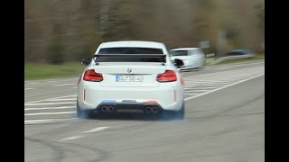 Nurburgring madness part 6  Accelerations  M2 drift  Straight pipe M4 [upl. by Darda]