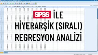 Hiyerarşik Regresyon Nedir SPSS İle Nasıl Yapılır [upl. by Alyssa]