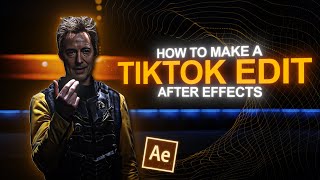 TikTok Edit Tutorial I After Effects Beginner Guide [upl. by Asirral]