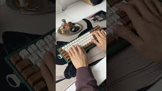 폼포키 HMX 구름축 키보드 타건음 asmr typing keyboard switches 키보드asmr [upl. by Otina]