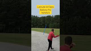 Latitude 64 Opto Ballista Pro  Overstable FAST distance driver  Average MA40 Arm 105799 [upl. by Sivrat]