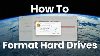 How to Format an SSD or HDD on MacOS [upl. by Gnep]