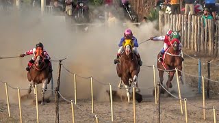 Corrida de Cavalos em SÃO MIGUEL DO TAPUIO 2023  Festa do vaqueiro [upl. by Attekram]