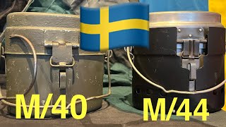 Swedish Mess Kit M40  M44 Kochgeschirr Schwedische Armee [upl. by Nolte448]