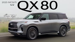 2025 Infiniti QX80 Review  Japanese Escalade [upl. by Edmonds532]