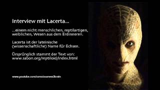 Interview mit Lacerta einen reptilartigen weiblichen Wesen aus dem Erdinneren [upl. by Genia]