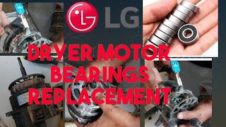 Replacing The Motor Bearings On Your Lg Dryer [upl. by Brita708]