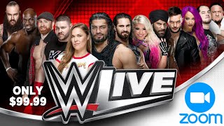 WWE to hold “house shows” via Zoom meetings [upl. by Betteann]