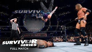 FULL MATCH  Team Triple H vs Team Umaga – 4on5 Handicap Survivor Series Elimination Match [upl. by Lyns]