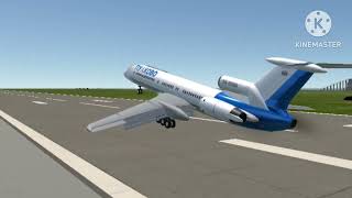 Pulkovo Aviation Enterprises Flight 612 Crash Animation [upl. by Preston280]