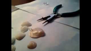 How to make jewelry from sea shells [upl. by Tnias]