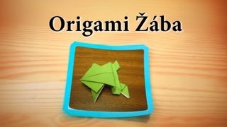 Jak složit origami jednoduchou žábu česky a jednoduše [upl. by Isacco763]