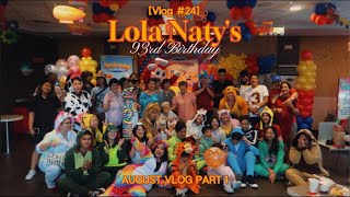 REICH VLOG 24 LOLA NATYS BIRTHDAY AUG PART 1 [upl. by Kato903]