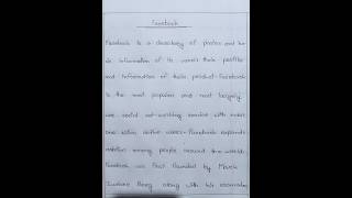 Facebook Paragraph paragraph shorts viralshort [upl. by Leia]