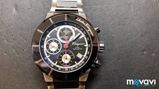 Salvatore Ferragamo F80 Chronometer Chronograph Titanium [upl. by Ahsertal908]