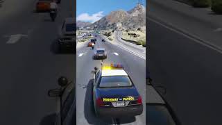 Highway Patrol GTA 5 LSPDFR gtav lspdfr short [upl. by Emelia]