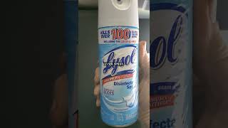 LYSOL SPRAYsemi [upl. by Felicidad457]