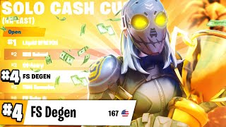 💪 I ALMOST WON the SOLO CASH CUP 4th Place 🏆 [upl. by Ataymik]