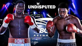 Riddick Bowe vs Floyd Patterson  Heavyweight Division Match in Undisputed Boxing Game [upl. by Jarus]