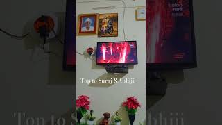 Bigg boss marathi top to Suraj ampAbhijit reels viralvideo viralsreel [upl. by Ayahs440]