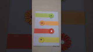 Easy paper cardpaper card making tutorialgift card ideacolorful gift cardcard tutorialcard ❤️ [upl. by Eelynnhoj]