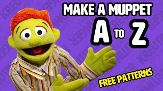 How to Make a Muppet from Scratch  Puppet Nerd  DIY [upl. by Aufmann]